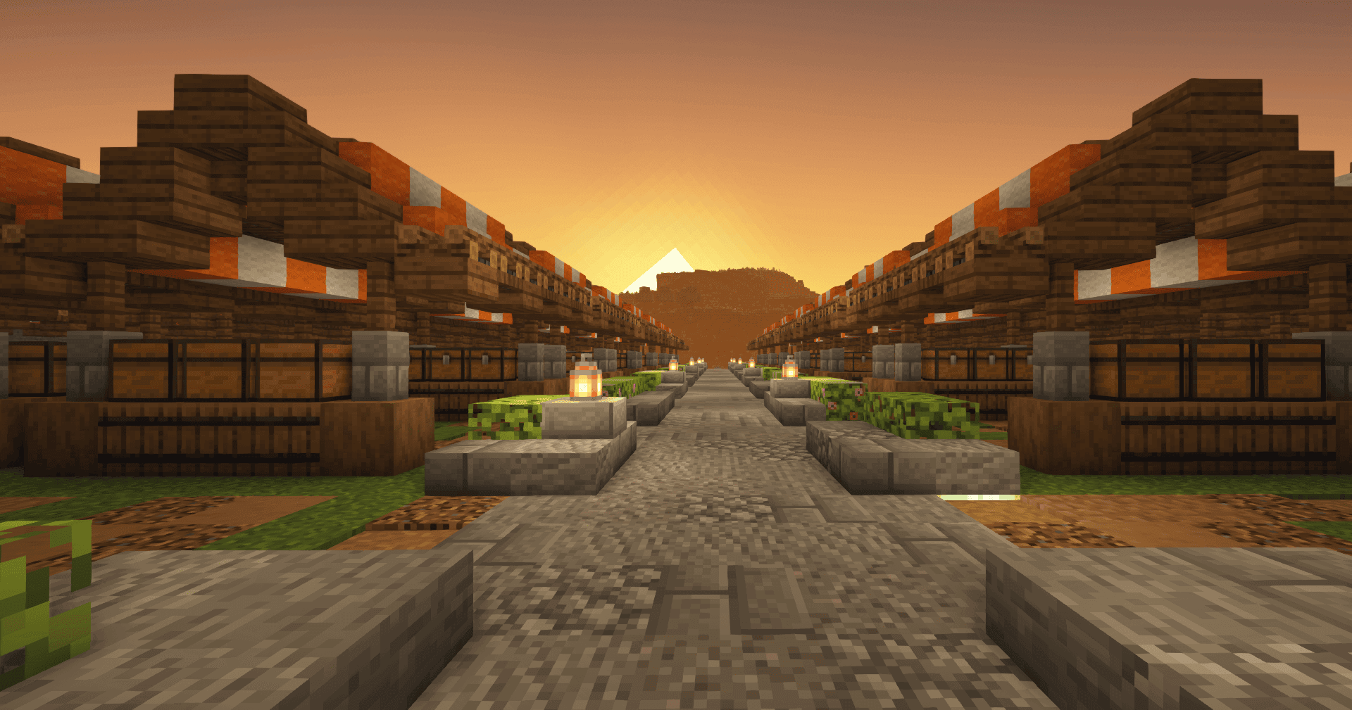 Player shops and builds in Beacoland Shopping District