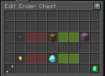 beacoland shop search item editor